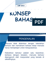 Konsep Bahasa