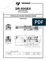 GR-500EX: Hydraulic Rough Terrain Crane