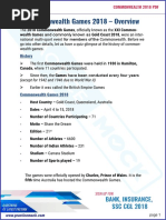 Download Commonwealth Games 2018 - At a Glance by shalini thiyagarajan SN376876533 doc pdf