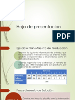 Hoja de Presentacion