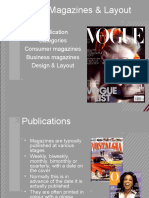 Magazines Layout Design Process