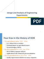 Design and Analysis of Engineering Experiments