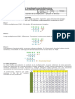 5º 17 Abril Multiplicacion Por Mas Cifras 2018