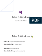 Tabs & Windows: Visual Studio Tips & Tricks