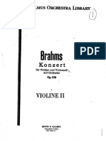 Concerto For Violin and Cello, Op.102 (Brahms, Johannes) - 2nd Violin@12Apr2018