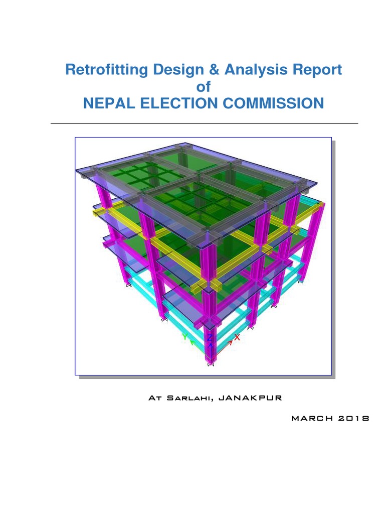 Nepal Election Commission Retrofitting Report | PDF | Strength Of ...