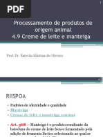 Creme de Leite e Manteiga