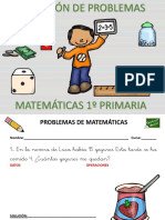 Coleccion de 50 Problemas de Matematicas Primer Ciclo Primaria