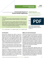 Human Social and Environmental Impacts of Human Genetic Engineering PDF