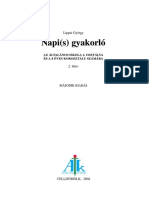 Napi(s) Gyakorlo 2.o - 2 Felev PDF