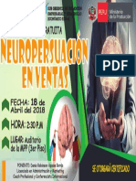 Afiche Oficial Neuropersuacion en Ventas 