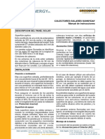 Data Sheet Colector Solar Piscina PDF