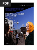 Download SOCIO-LINGUISTIC SITUATION OF THE ELDERLY IN MOROCCO by Antonio Garca Mega SN37689826 doc pdf