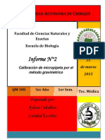 Calibración de Micropipetas 