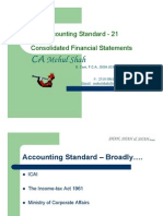 Accounting Standard 21 Consolidated Financial Statements