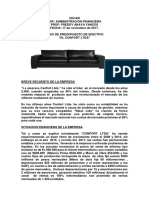 Taller de Presupuesto de Efectivo Confort Ltda