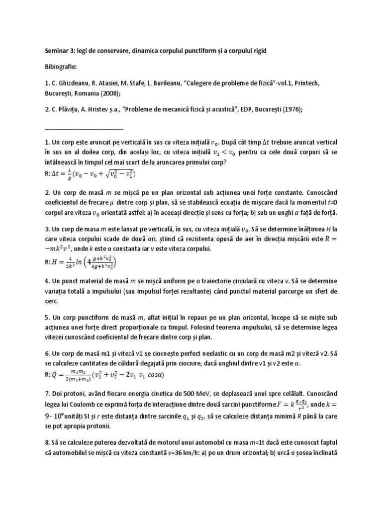 Semnar 3 PDF | PDF