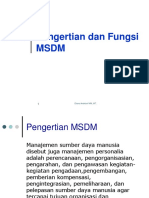 materi MSDM