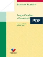 Educación Media H C Niveles 1 y 2 Lengua Castellana y Comunicación