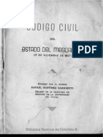 Codigo Civil Del Magdalena 1857