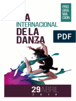 Programa del Día Internacional de la Danza en Querétaro