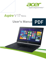 Acer v17 Nitro User Manual