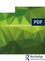 Identity in the Classical World