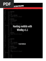 Hunting Rootkits With Windbg PDF