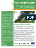 Gestión participativa bosques Chinchipe