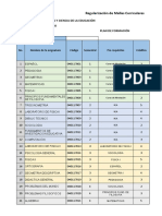 Matriz SEMESTRAL de Regularizacion de Mallas FIMA Semestral (Se Subio Al SIUG 2017)