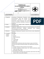 Sop Pembinaan Pelaksanaan Posyandu Lansia