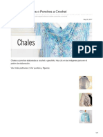 Ctejidas - Co-Colección Chales o Ponchos A Crochet
