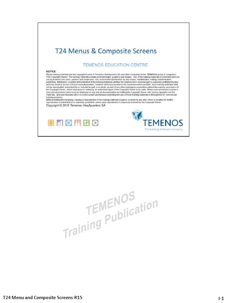 T24 R15 Menu and Composite Screen Guide | PDF | Menu (Computing) | Tab ...