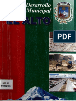 Plan Desarrollo Municipal El Alto PDF