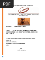 Trabajo de Expositivo de Derecho de Familia