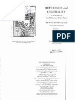 Peter Geach - Reference and Generality PDF