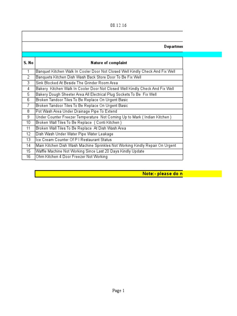 Kitchen Snag List Kitchen Building Free 30day Trial Scribd