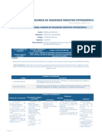 Perfil Competencia Guardia de Seguridad Industria Petroquimica PDF