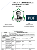 Estrategia Global de Mejora Escolar. Octubre 2017(1)