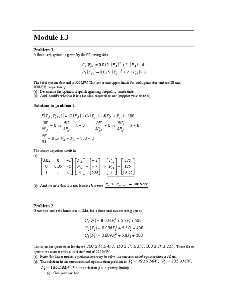 Contoh Soal Dan Jawaban Mathematical Optimization Equations