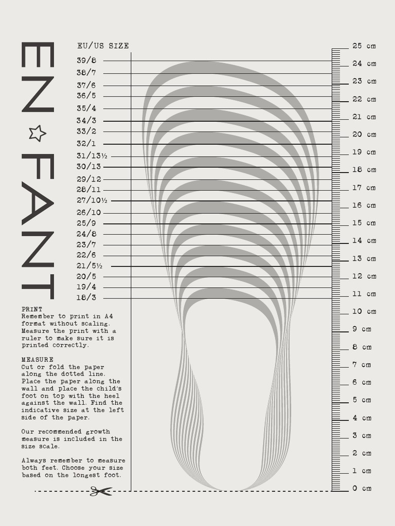 Shoe Size Guide PDF