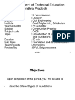 Types of Foundations and Their Classification