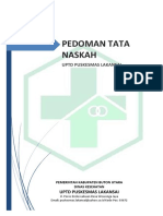 Sampul PEDOMAN Tata Naskah