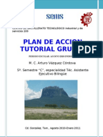 Plan de acción Tutorial Grupal Ago´10-Ene11