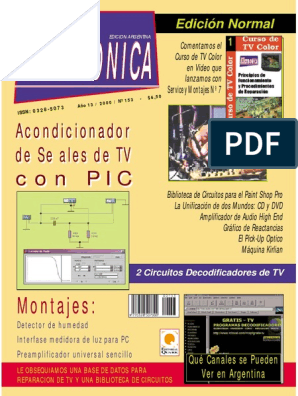 Decodificador Sintonizador Digital de Señal de Television Abierta para  Televisores Analogicos (de Cinescopios Anteriores a Pantallas)