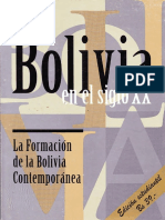 Bolivia en El Siglo XX