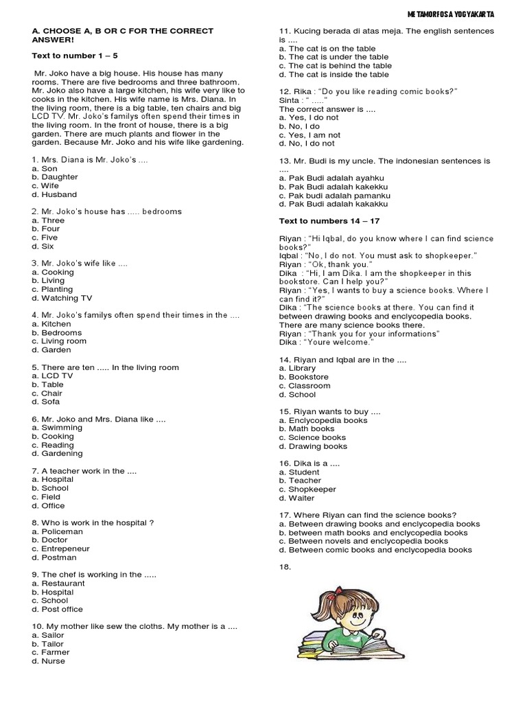 Bahasa Inggris 5 Sd Genap Home