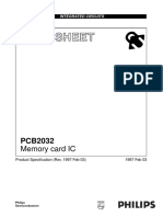 Data Sheet: Memory Card IC