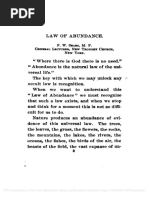 Franklin Warren Sears_Law of Abandance
