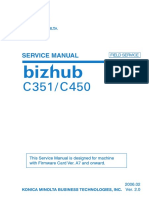 Bizhub C 351 Service Manual